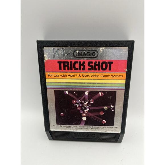 Trick Shot (Atari 2600, 1982) Authentic Cartridge Only - Picture 1 of 5